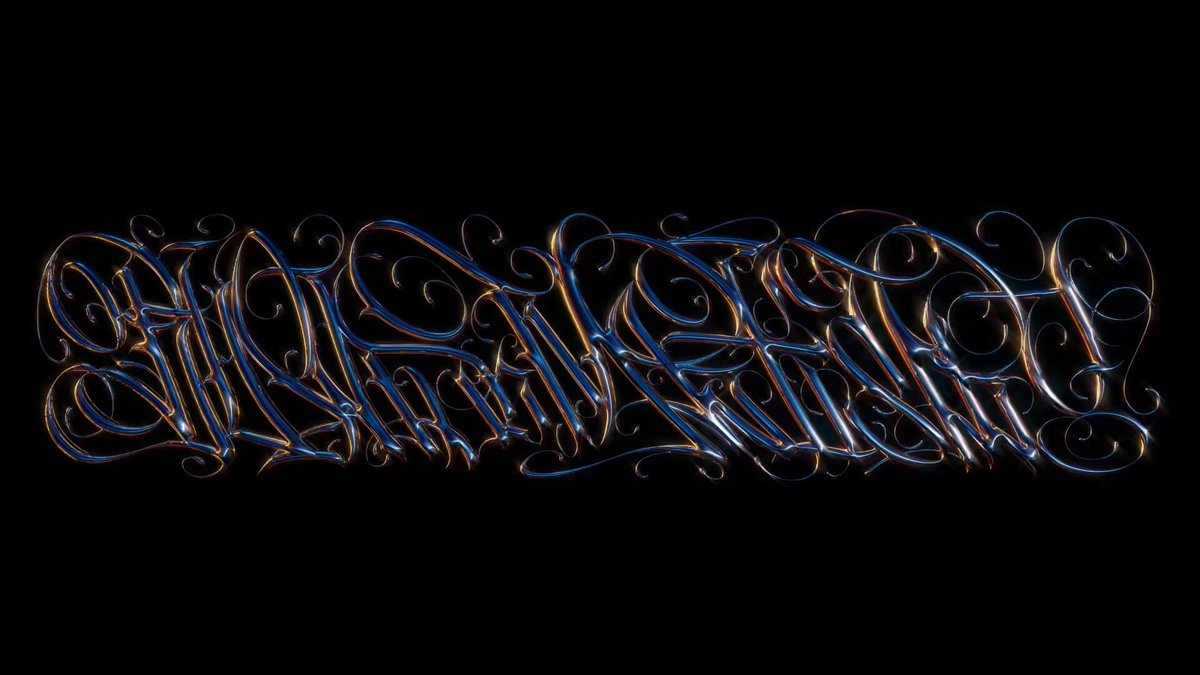 "Blend of Artistry" typography &amp; motion design for Johnnie Walker🥃