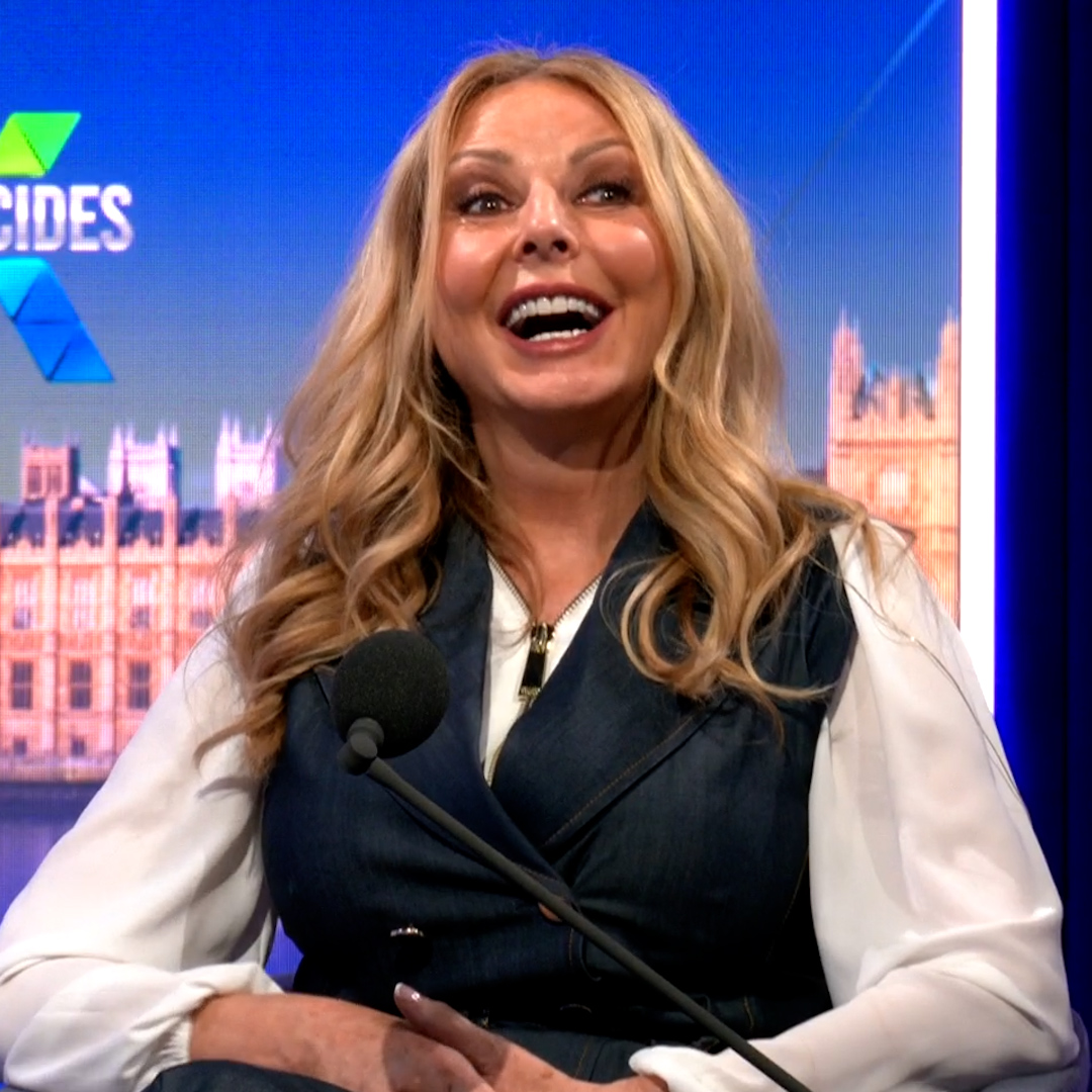 The moment Carol Vorderman realised it was all over...