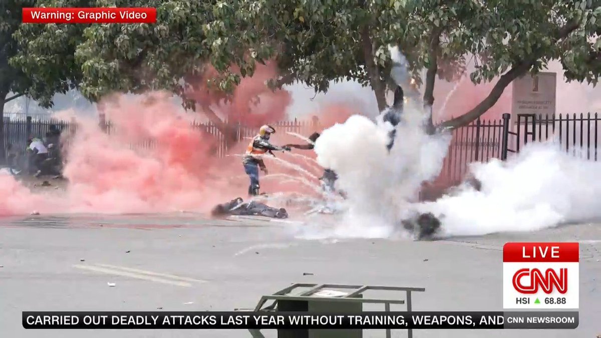 "Professional" police officers doing "their best" according to Kenyan officials