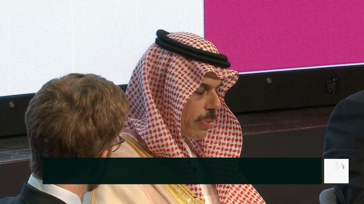 📹 | سمو وزير الخارجية الأمير #فيصل_بن_فرحان فيصل بن فرحان يشير إلى أهمية تحميل الاحتلال الإسرائيلي مسؤولية منع دخول المساعدات الإنسانية الكافية إلى قطاع غزة