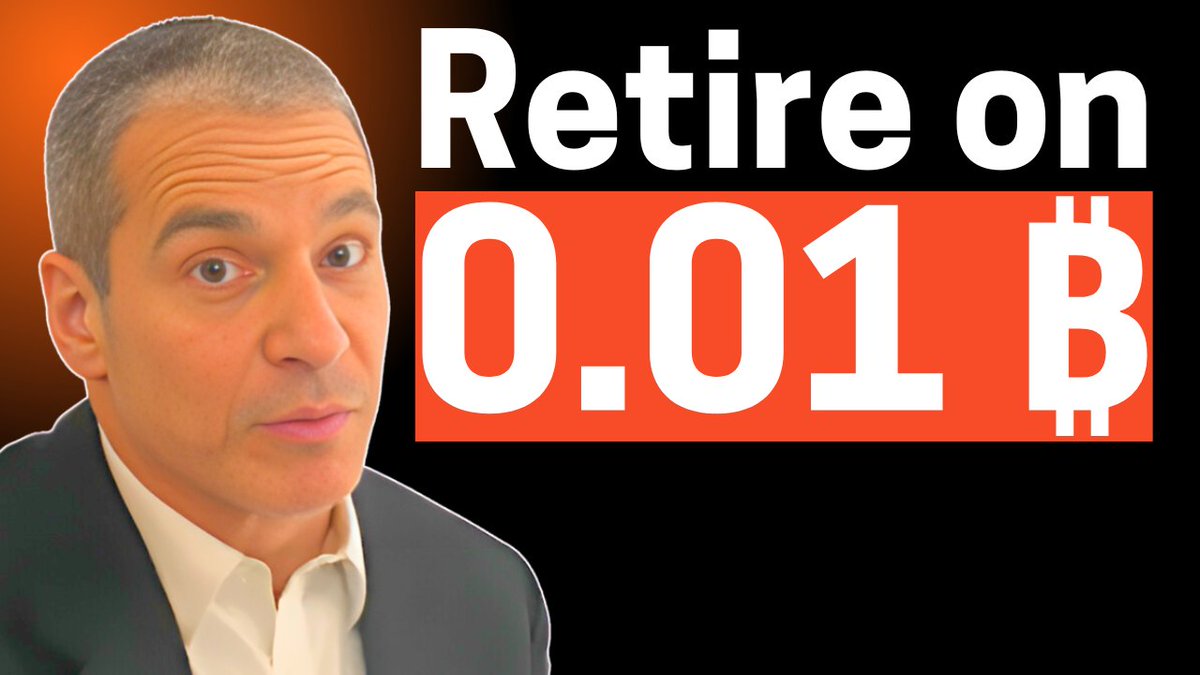 "You can retire with 0.01 #BTC in 20 years!" ⇒ THE ACCOUNTANT BIP110 (444) RDTS explains how the fiat system will collapse within 15 years, and that you only need 1M Satoshi's to retire: