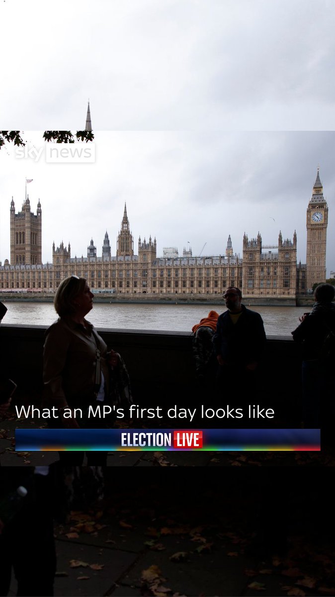 What an MP's first day looks like.