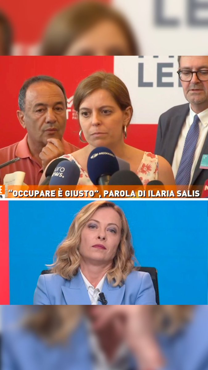 Da una parte c’è chi combatte le occupazioni abusive e difende la proprietà privata e dall’altra chi, pagato con i soldi degli italiani, istiga il racket delle occupazioni abusive. Gli italiani sceglieranno con chi stare.