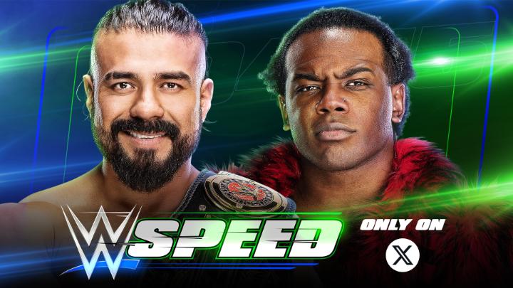 TODAY on #WWESpeed! Will “EL IDOLO” ANDRADE better than MJF!!! retain, or will Austin Creed walk away as the new #WWESpeed Champion? 👀