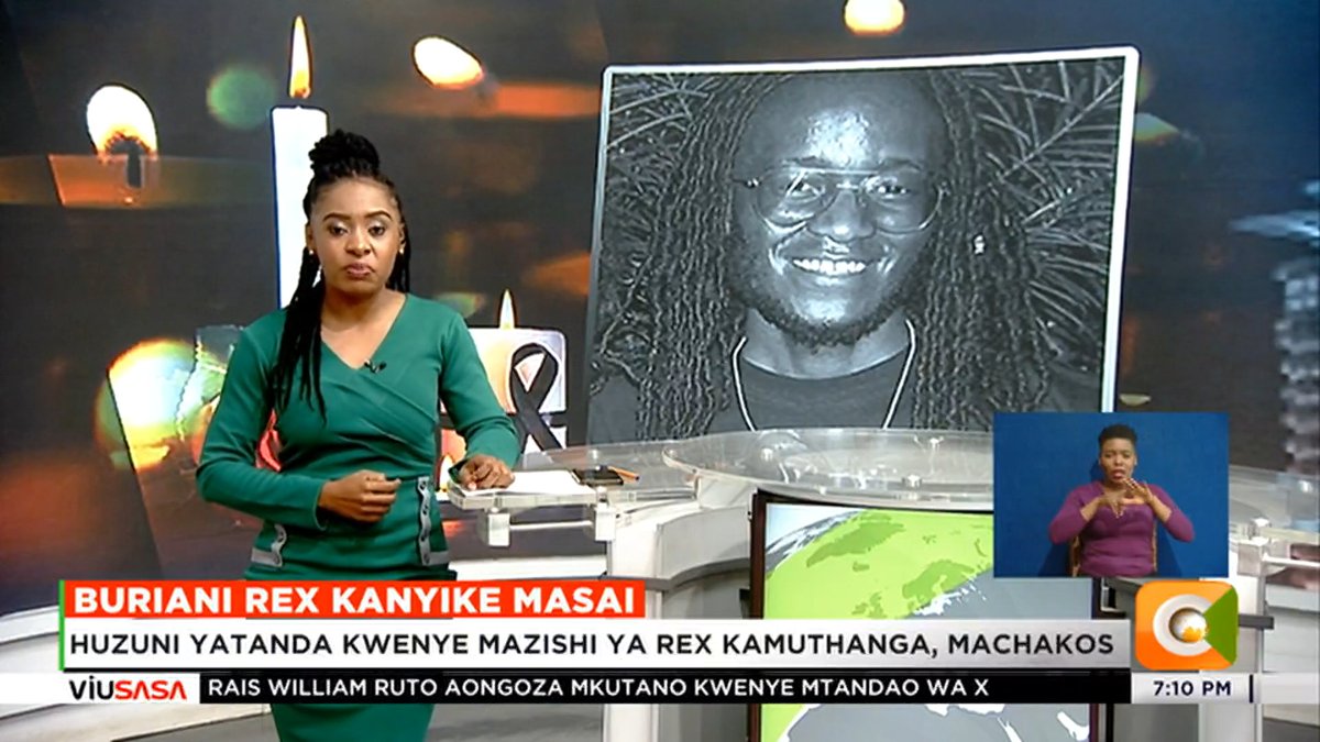 Buriani Rex Kanyike Masai: Huzuni yatanda kwenye mazishi ya Rex, Kamuthanga Machakos Rex Masai alipigwa risasi kwenye maandamano jijini Nairobi #CitizenNipasheWikendi Mashirima Kapombe