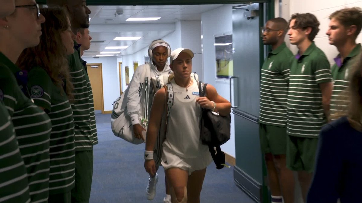 The Coco and Kartal contest is set to begin on No.1 Court 💪 The No.2 seed faces the British bolter for a place in the fourth round! #Wimbledon