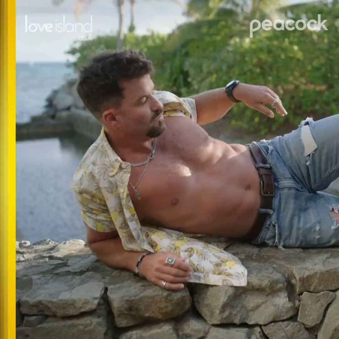 This guest is bananas! 🍌 #LoveIslandUSA Aftersun host Maura Higgins is joined by Johnny Bananas tomorrow at 9pm ET / 6pm PT, only on @Peacock!