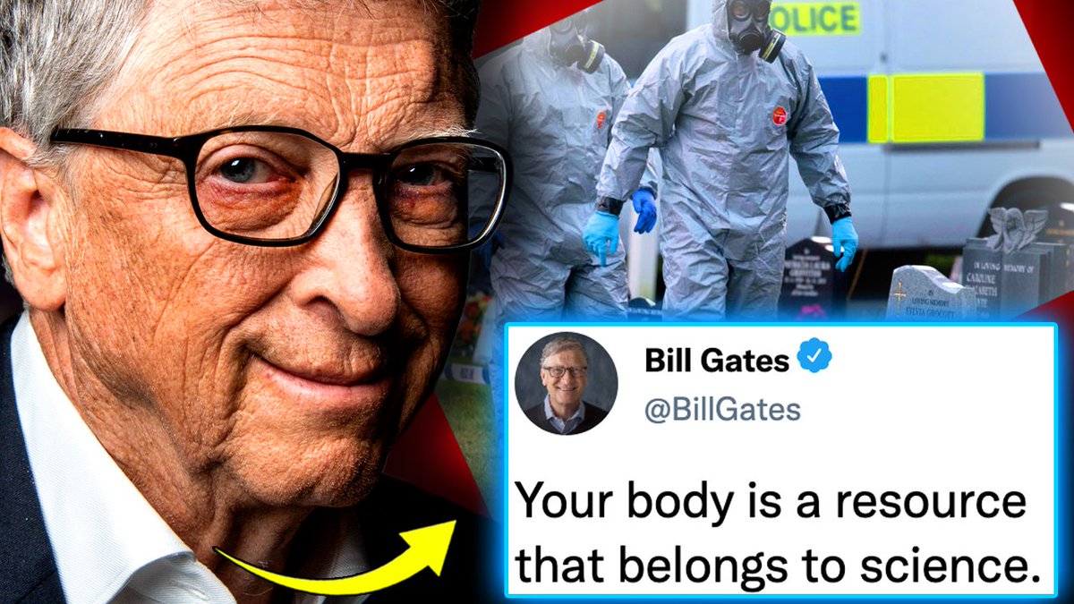 🚨 Vaccinated Corpses Are Emitting Radio Frequencies That Trace Back to Bill Gates 💉 Globalist control freak Bill Gates has been working behind the scenes to computerize the human body without our consent for years, and now chilling discoveries regarding the state of vaccinated corpses reveal that something very serious changed after 2021. Are the vaccinated already walking, talking human cyborgs, fulfilling as yet unknown functions for the global elite – before they keel over and die at the flick of a switch? This may sound like science fiction, but when you see the stone cold evidence we have coming up for you, what sounded like a horror movie will suddenly look like a living nightmare for the vaccinated.