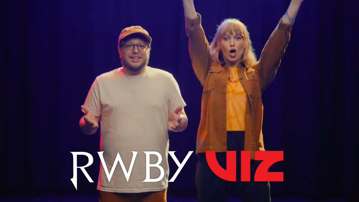 Greetings, FNDM! 👋 Barbara Dunkelman and Kerry Shawcross just shared some VIZciting news at the VIZ panel at AnimeExpo #RWBYxVIZ