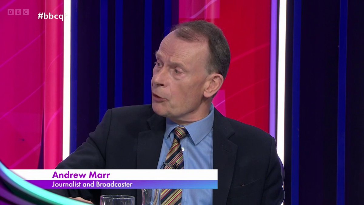 “For the first time in many of our lives, actually Britain looks like a little haven of peace and stability” Political commentator Andrew Marr says Britain’s newfound "stability" will “draw money" into the country, but ultimately, labour will have to raise taxes #bbcqt