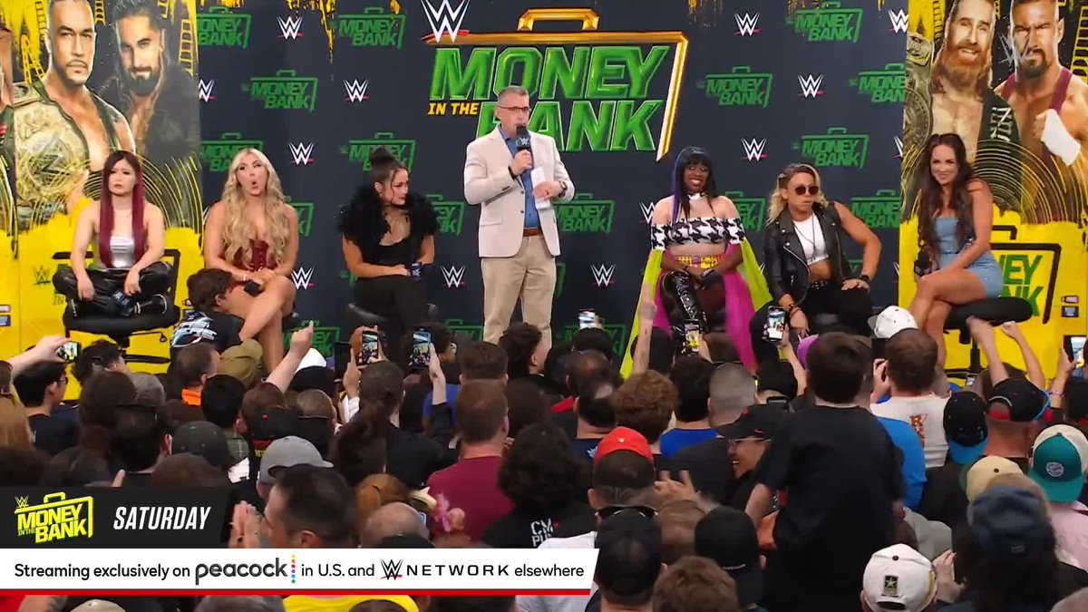 Nailed it, Michael Cole 😂 #MITB