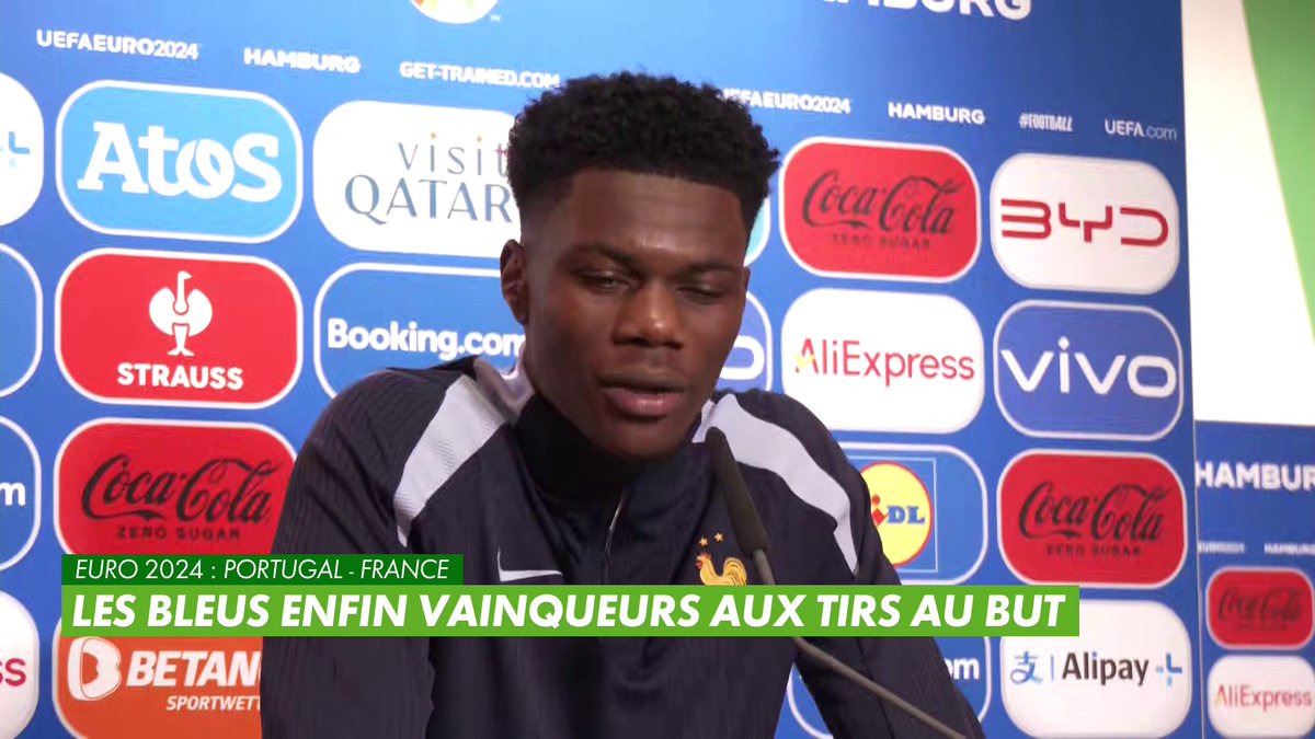 "Pour moi, c'était la même action !" 🗣 Le face-à-face de Randal Kolo Muani avec Diogo Costa a rappelé une situation très similaire en finale de Coupe du Monde à Aurélien Tchouaméni 🫢 #PORFRA | #EURO2024