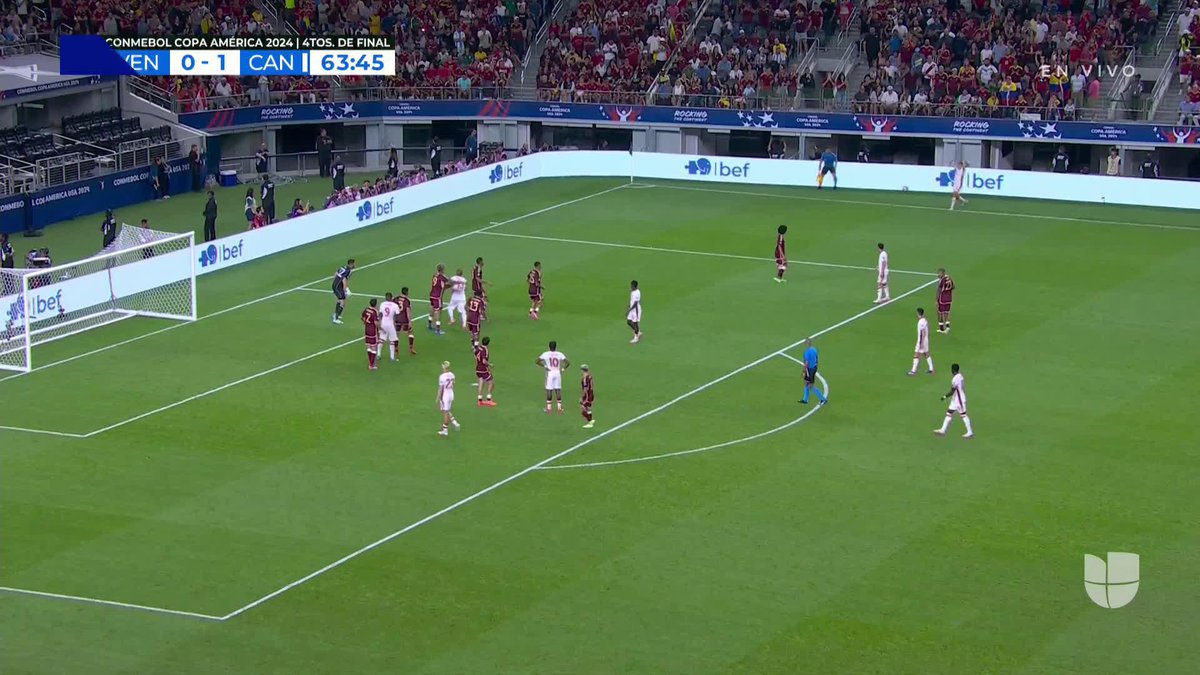 😱🔥🔥¡PERO QUÉ GOLAZO HICISTE, SALOMÓN!🔥🔥😱 Salomón Rondón pone el empate en el marcador con este SEÑOR GOL 🎩⚽🇻🇪 🇻🇪Venezuela 1-1 Canadá🇨🇦 🔴 EN VIVO: 📲🇺🇸 Univision, TUDN #AmericaUnida