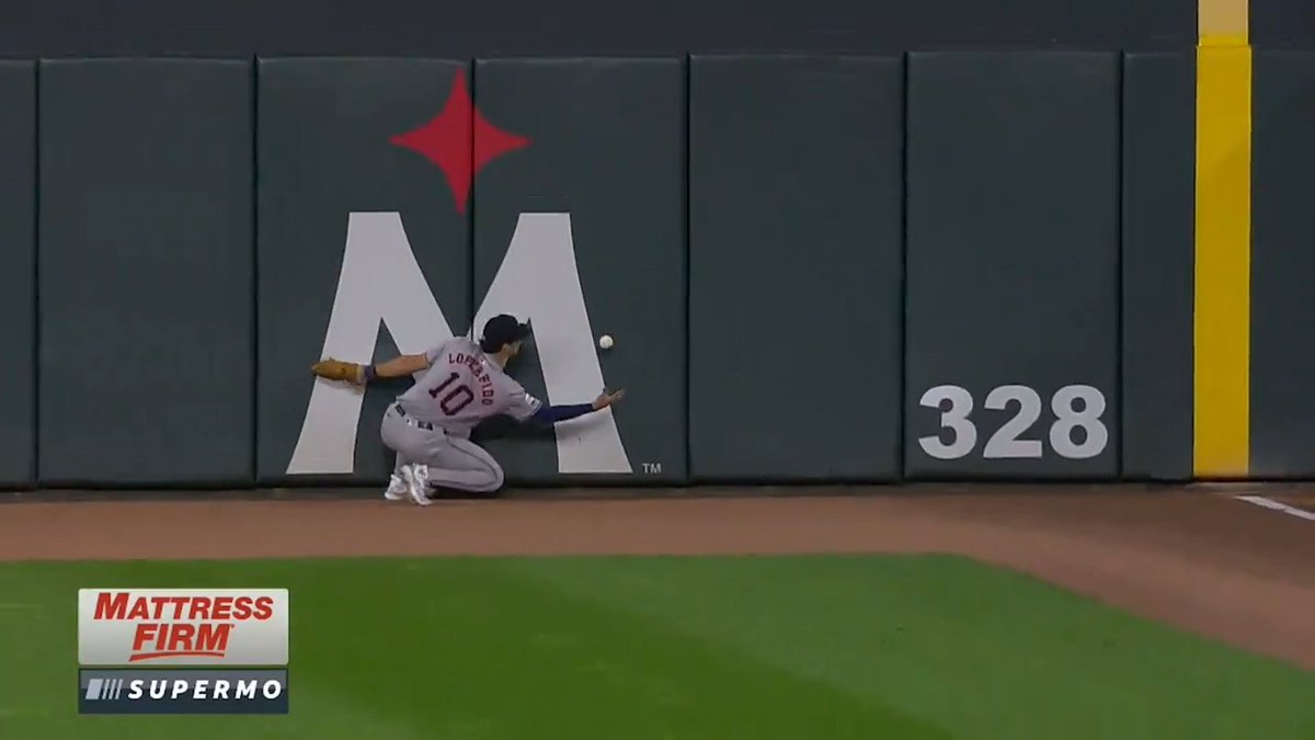 We still can't believe that Joey Loperfido made this catch ...