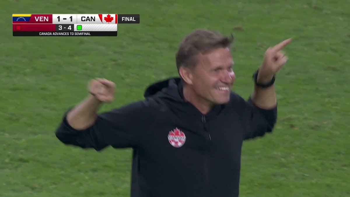 Jesse Marsch after Canada advanced to the Copa America semifinals 😭😭