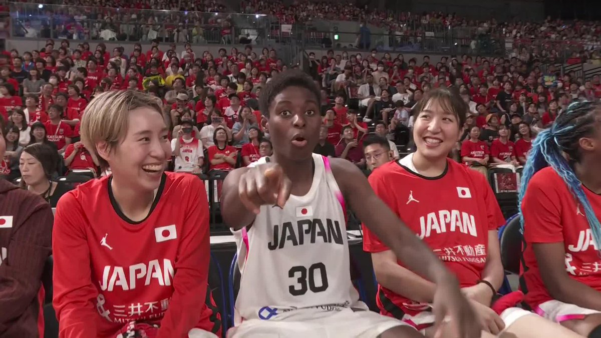 カメラ4台に囲まれMVPフラグ？🏆 果たして結果は・・・ Maki Takada Evelyn Mawuli 馬瓜エブリン #AkatsukiJapan #三井不動産カップ2024 #日本一丸