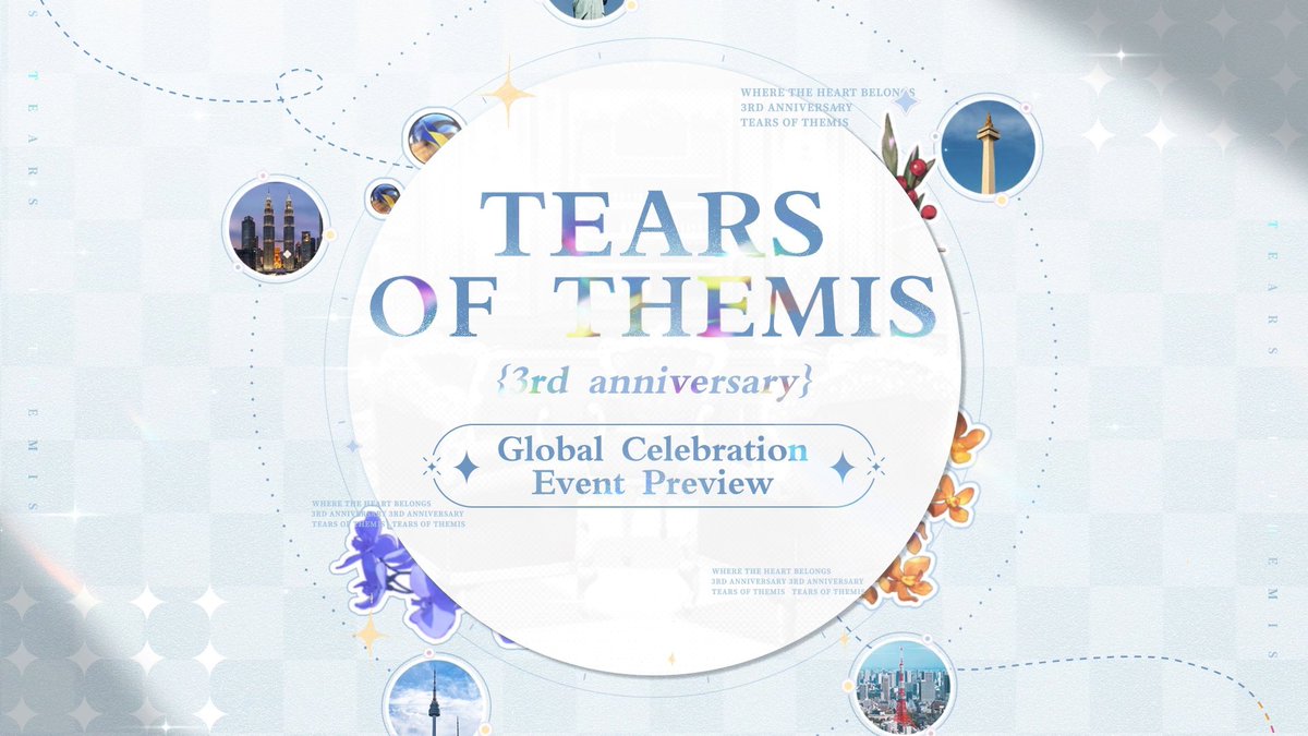 ✦#ToT3rdAnniv IRL Events✦ 🎁 RP to win 3rd Anniv. Merch Set ×1 (5 winners) ⏳ Ends on July 14 at 23:59 (UTC+9) ✧ Enjoy the Where the Heart Belongs Collab Beverages! ✧ N.X.X LIFESTYLE offers diverse crossover collaborations. ✧ More IRL events await! #TearsOfThemis #NXX3rd