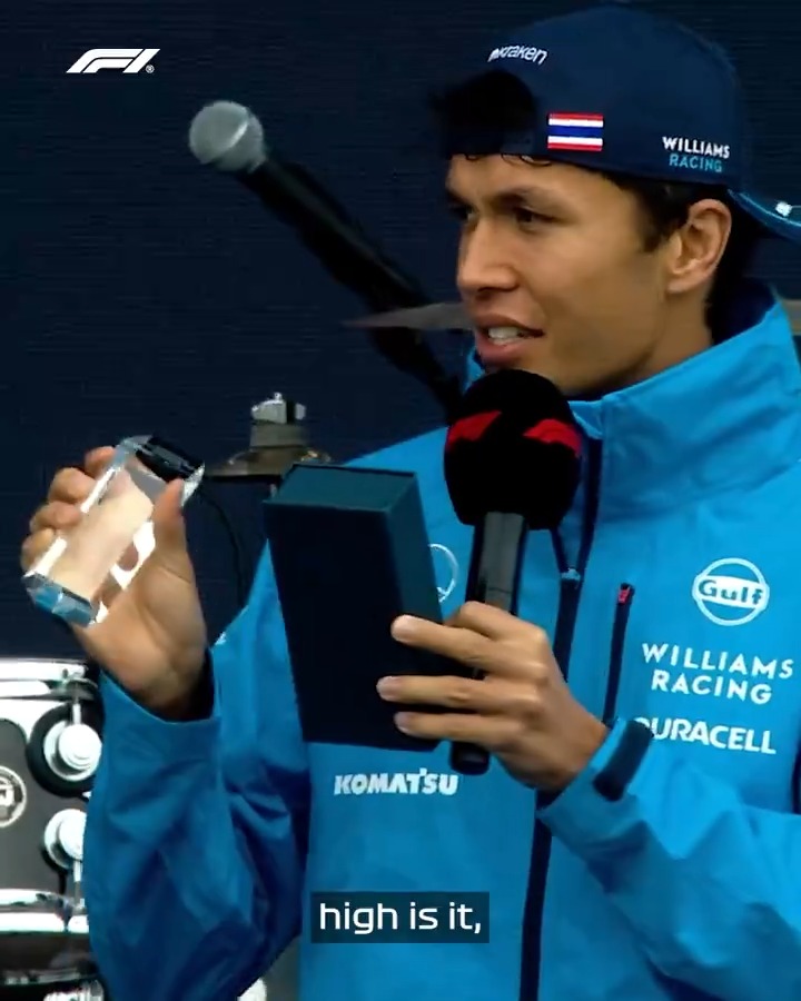And the Crypto.com Overtake Of The Month award for June goes to... Alex Albon for his outrageously impressive double pass in Montreal 👏👏 #F1