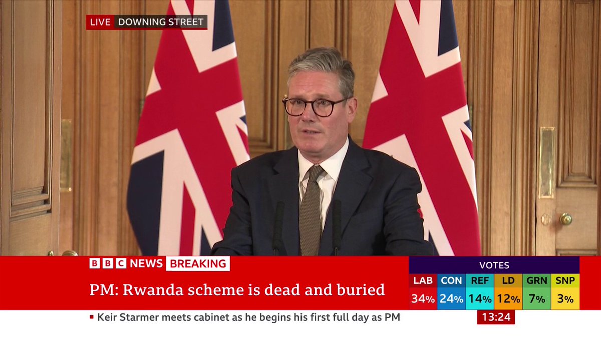 And here’s our new PM absolutely demolishing the Rwanda scheme in under 50 seconds. Spot on.