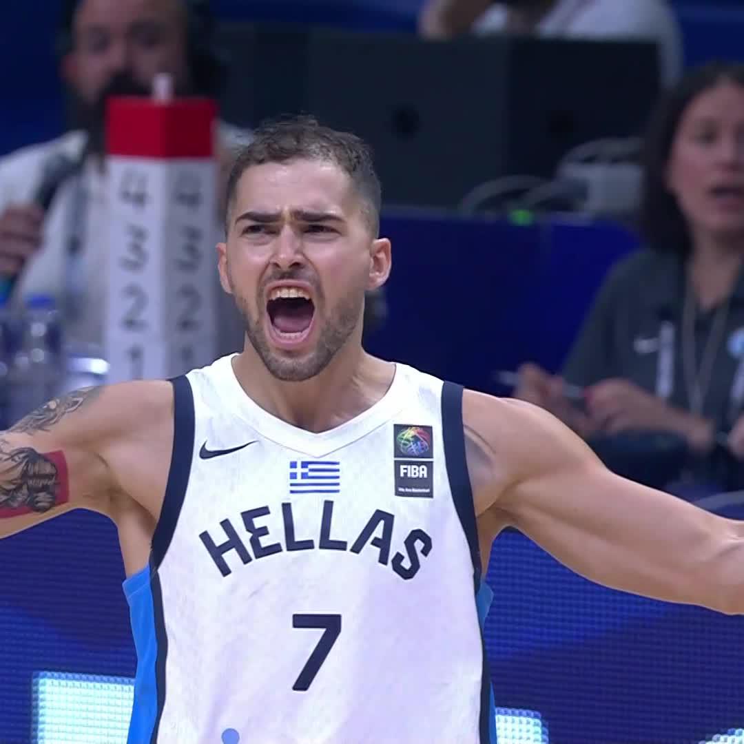 Call him Vassilis Tissot-opoulos because he's right on time 🎯 #FIBAOQT x @hellenicbf 🇬🇷 📺 💻