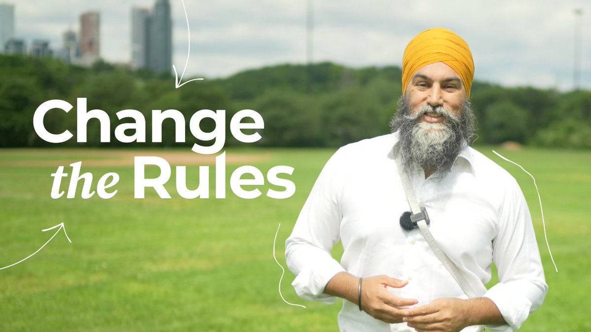 More joy, less worry. For years the Liberals and Conservatives have rewritten rules so that you pay more, and CEOs make more. I'll change the rules to protect you and your wallet.