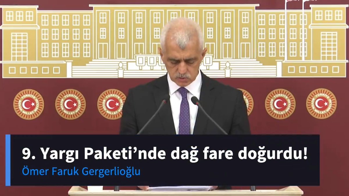 Cezaevlerinde çok büyük sorunlar var. Bakın ben geçtiğimiz gün Sincan Cezaevi’ni ziyaret ettim oradaki mahpuslar ile görüştüm. Özellikle Sincan Cezaevi’nde bir şeyler var. T.C. Adalet Bakanlığı