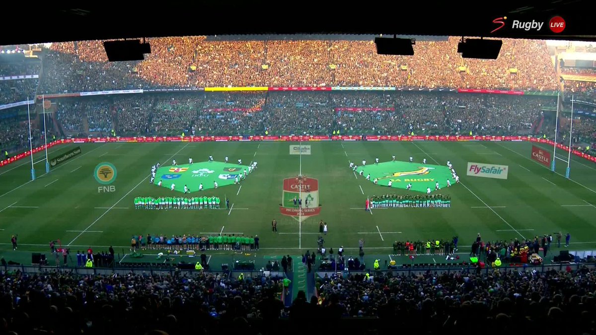 🗣 “In South Africa our land.” Here we go! 📺 Stream #RSAvIRE live: | #Springboks