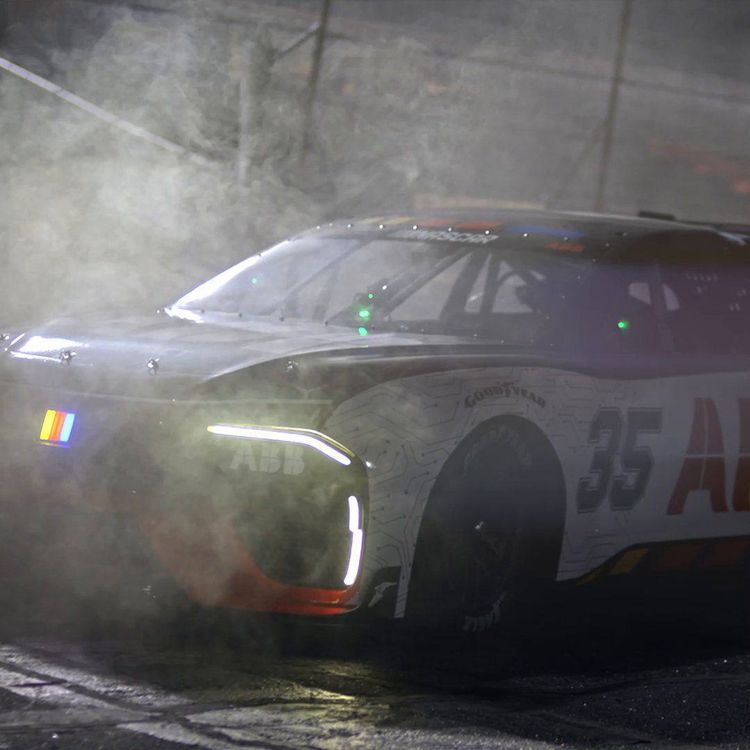 Pushing the limits of what's possible is in our DNA. The ABB NASCAR EV Prototype is here.