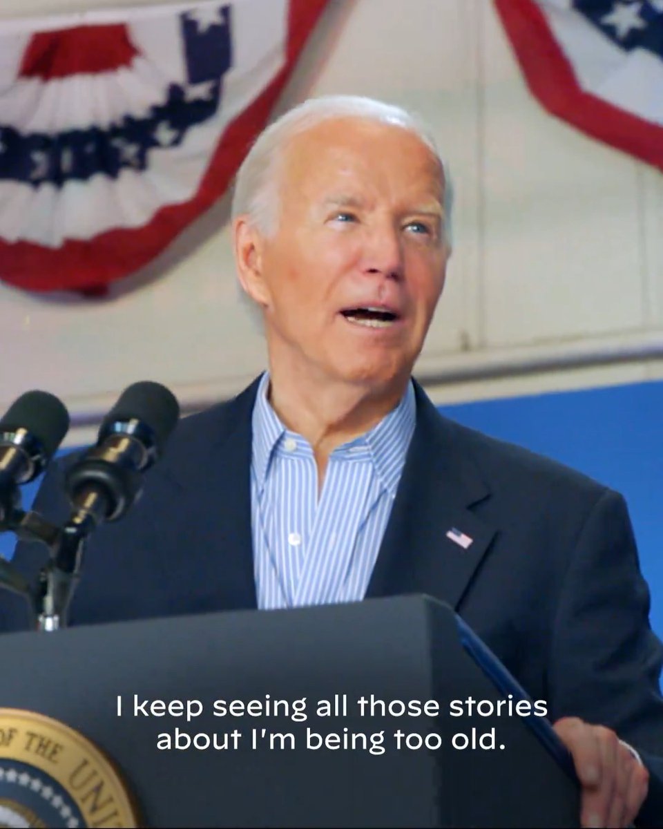I beat Trump in 2020. I’m going to beat him again in 2024.