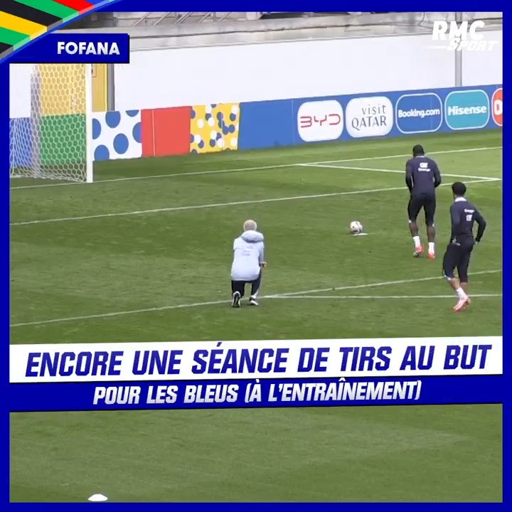 🇫🇷 👀 Comment les Bleus travaillent les tirs au but.