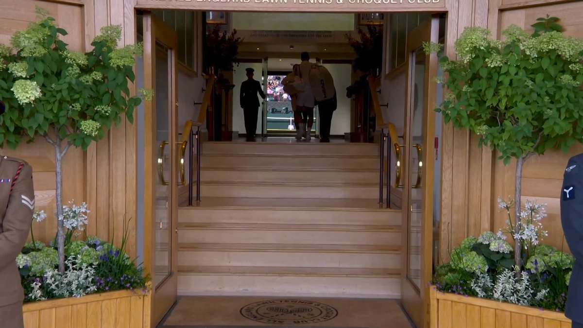 Watching Novak Djokovic make his walk to Centre Court never gets old.