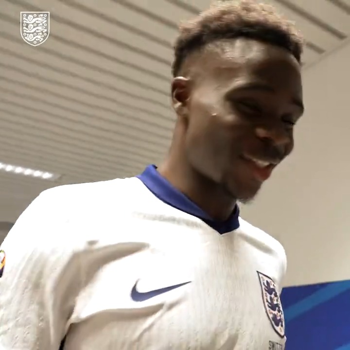 "Stay focused. Two games to go to change our lives." ✨ Couldn't have said it better, Bukayo Saka 👏