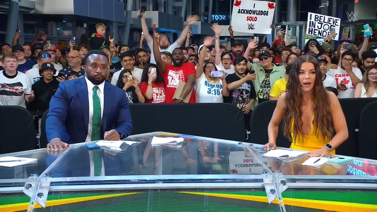 OH NO! Drew just LOST IT and decked #WWERaw General Manager Adam Pearce!