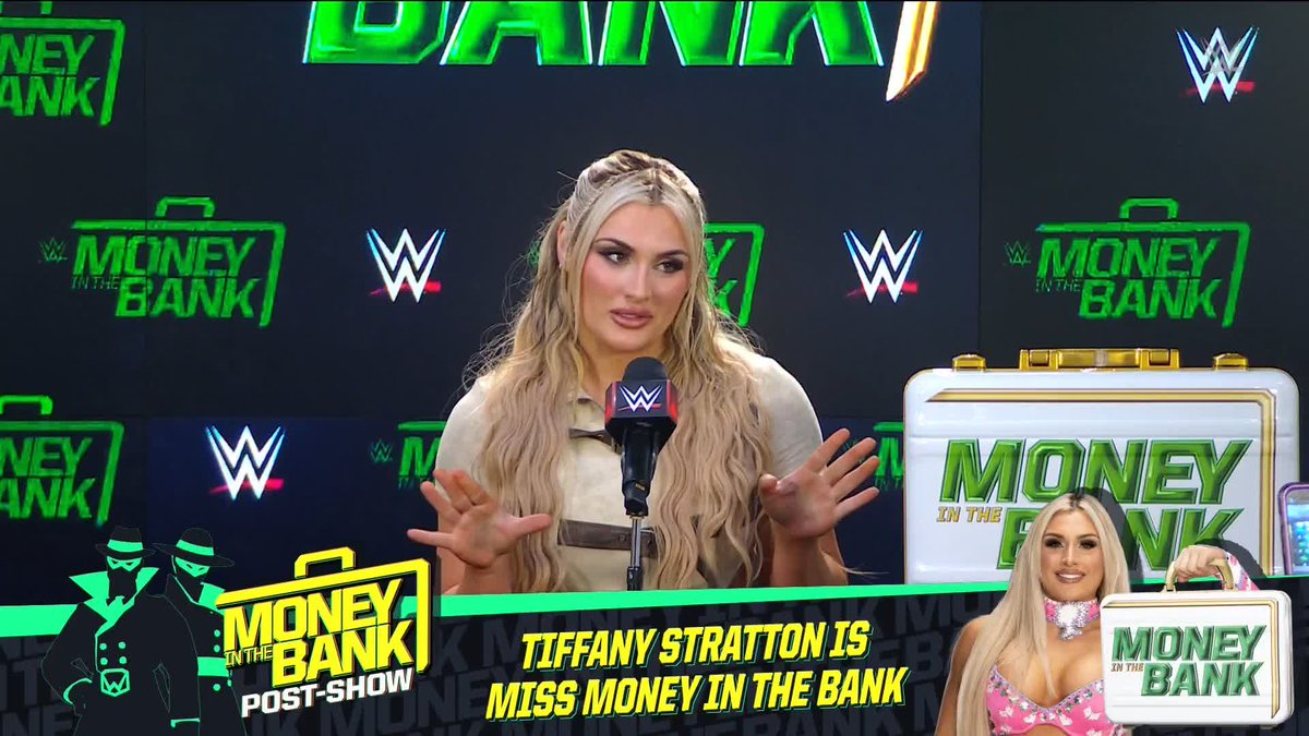 Tiffany Stratton vs. Trish Stratus?! Um, YES PLEASE!