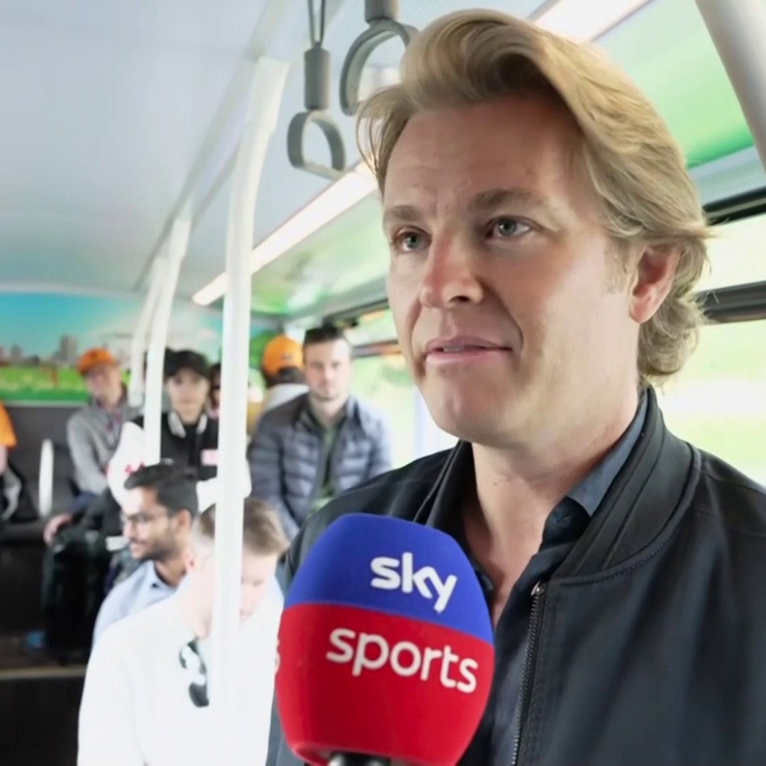 "I'm going to go for... Lewis Hamilton today!" 🇬🇧 Nico Rosberg makes his British Grand Prix prediction 👀