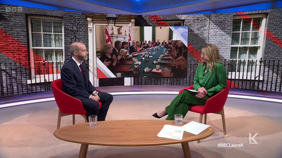 "We will ban fire-and-rehire" Business Secretary Jonathan Reynolds says a competitive economy shouldn't "lower the terms and conditions for workers" and the government will work to expand worker's rights "straight away" #BBCLauraK