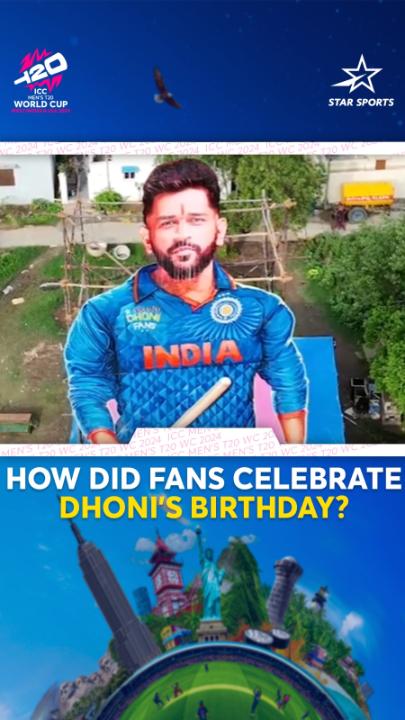 The love for Thala is unmatched! 🤩 Special wishes &amp; celebrations for Thala Mahendra Singh Dhoni as his fans shower love on his birthday ❤️ #HappyBirthdayDhoni #ThalaForAReason