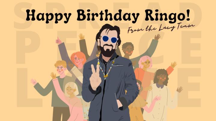 There are many stars in our galaxy but only one #RingoStarr. Happy birthday! Your message of #PeaceAndLove is currently flying across the solar system aboard our #LucyMission - the first mission to Jupiter's Trojan asteroids.