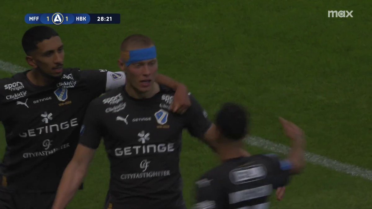 Birnir Snær Ingason trycker in kvittteringen för Halmstads BK, 1-1! 🎯 📲 Se all kommande sport på vår nya streaming-hemmaplan Max, där du ser allt från Allsvenskan.