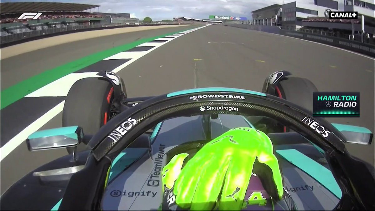La radio de Lewis Hamilton après sa victoire 🥹🥹🥹 #BritishGP #F1