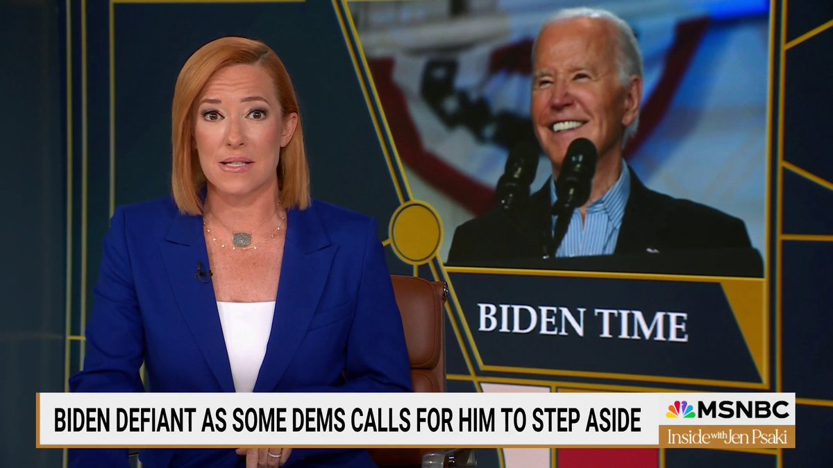 .Jen Psaki: “The questions I'm getting the most are: What's going to happen? And what is the best path forward? I won’t tell you I know the answer to either question. No one does. So the best thing I can do is to tell you what's happening right now...”