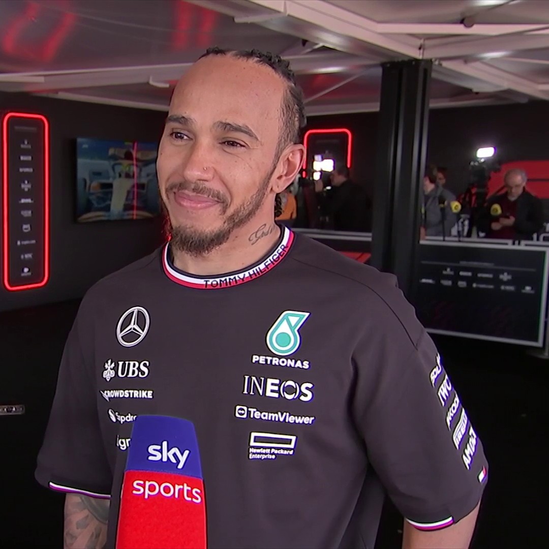"I always thought my parents would be my only followers" 🥺 Lewis Hamilton on the support he's received at the British Grand Prix and around the world ❤🇬🇧