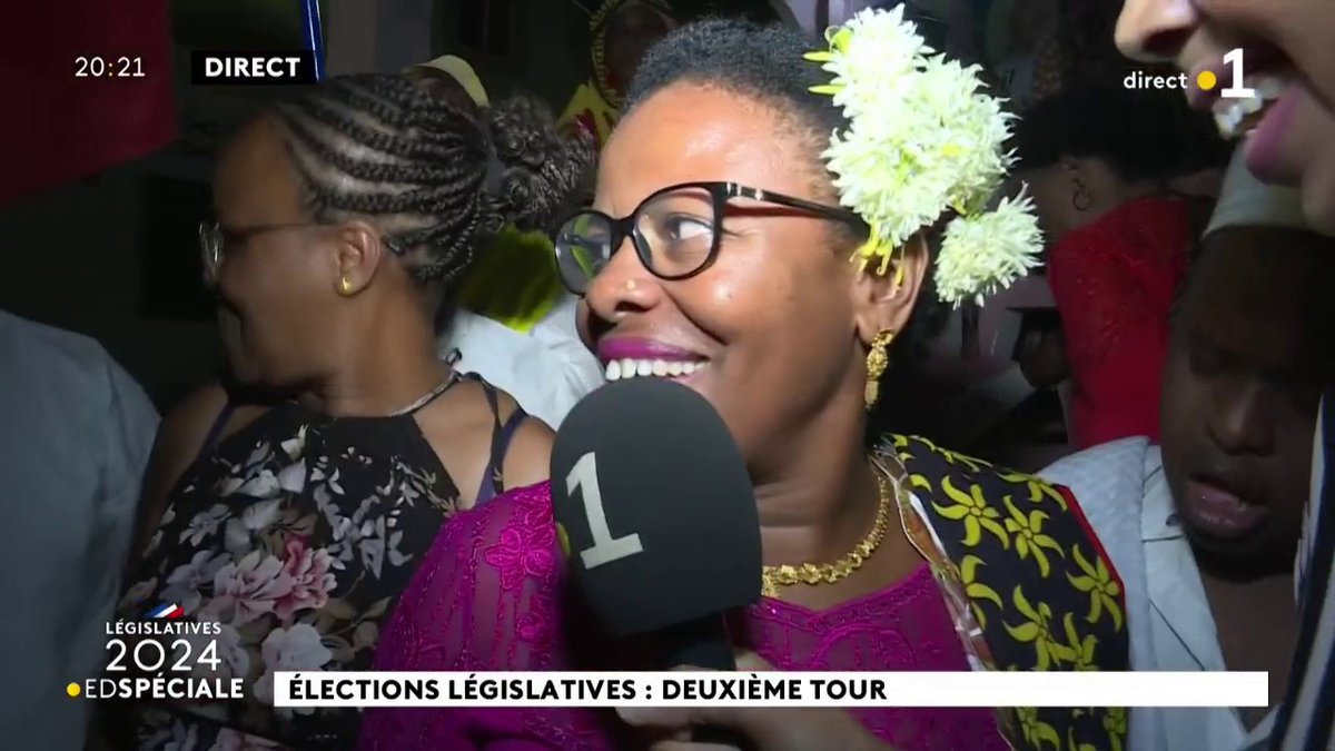 #mayotte Résultats législatives 2024 : Anchya Bamana est élue députée de la deuxième circonscription pour le Rassemblement national #legislatives2024