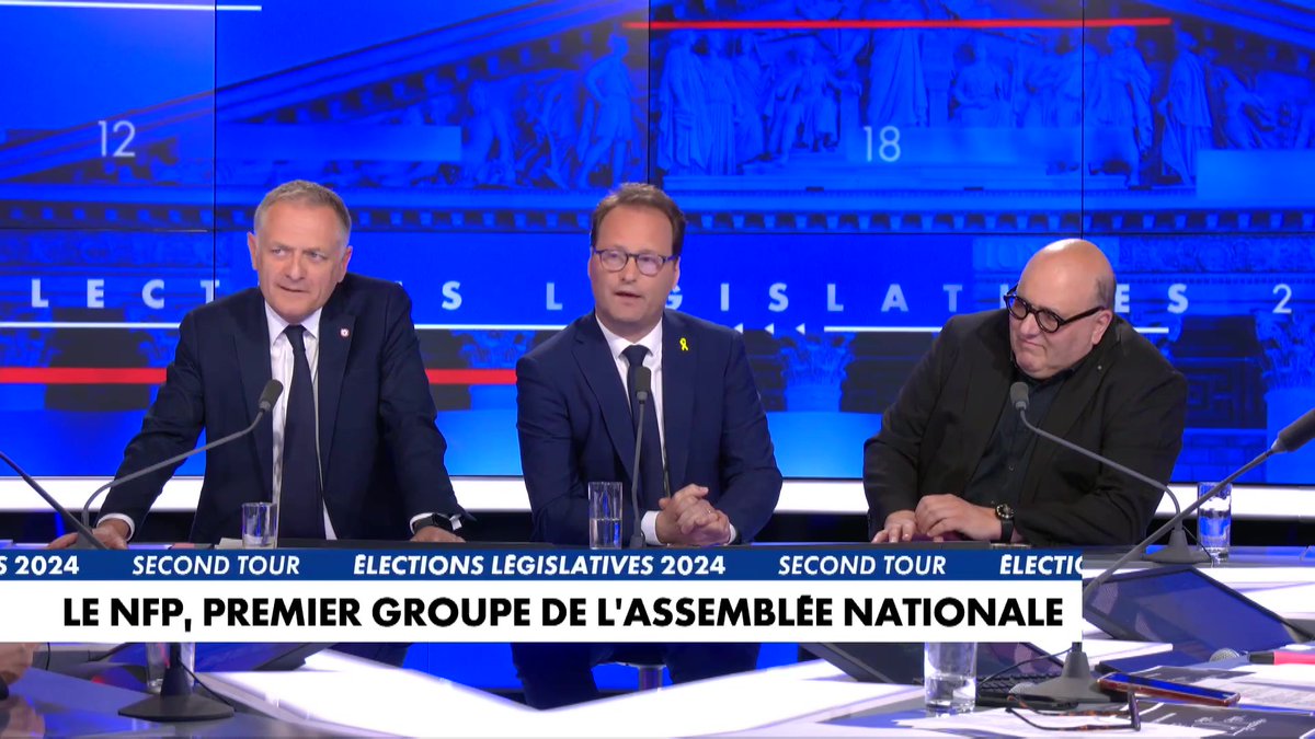 Victoire du fiché S Raphael Arnault avec l'aide des Macronistes : Geoffroy Lejeune taille en pièce Sylvain Maillard (renaissance) "grâce à Monsieur Maillard, il y a un fiché S qui entre à l'assemblée, c'est l'alliance de la honte" #legislatives2024