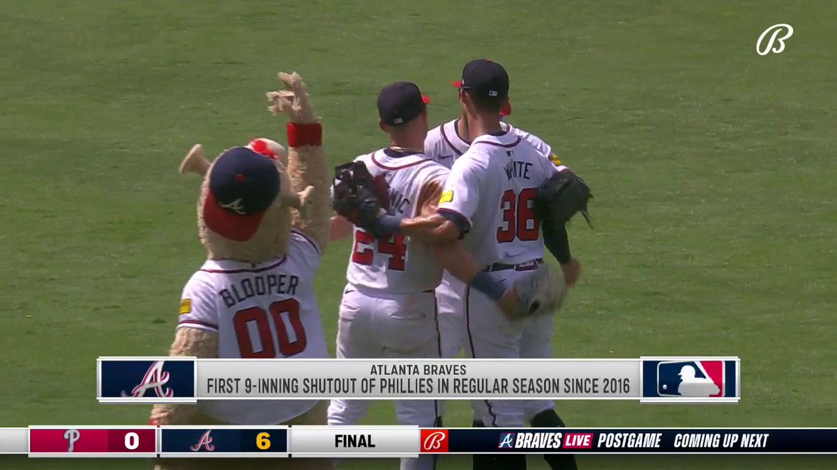 Series W. Shutout victory over the Phillies💯