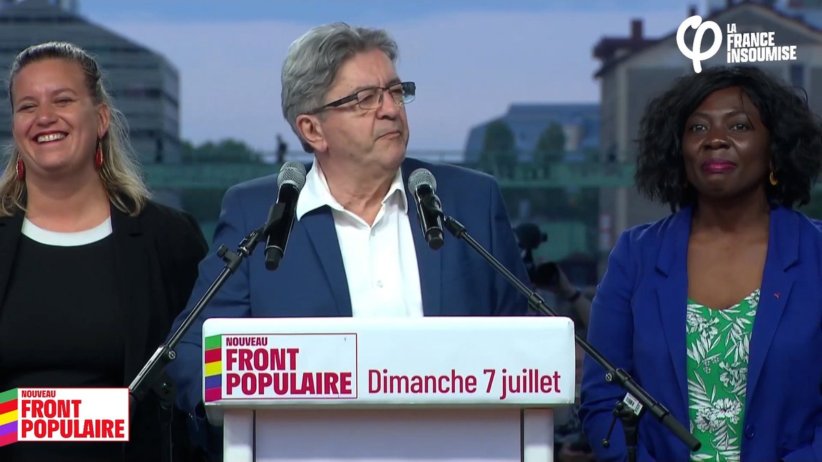 J'ai une pensée particulière pour les plus jeunes d'entre nous. Les 18-24 ans sont en majorité des électeurs du Nouveau Front Populaire. J'ai également une pensée chaleureuse pour les quartiers populaires qui se sont mobilisés en masse. Ils ont sauvé la République. #VictoireNFP