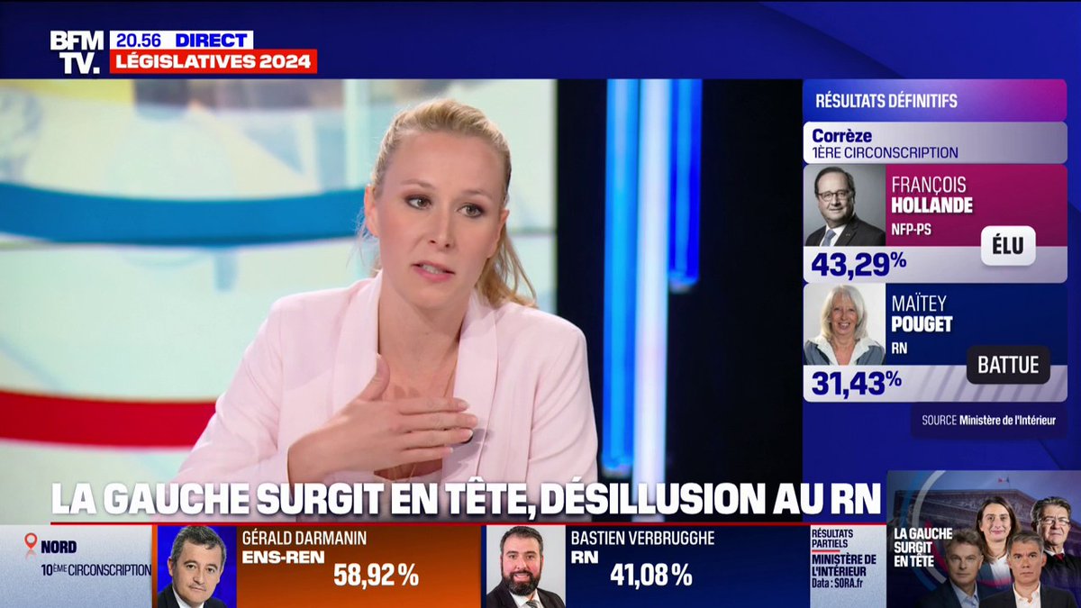 Savourez bien le seum de Marion Maréchal !