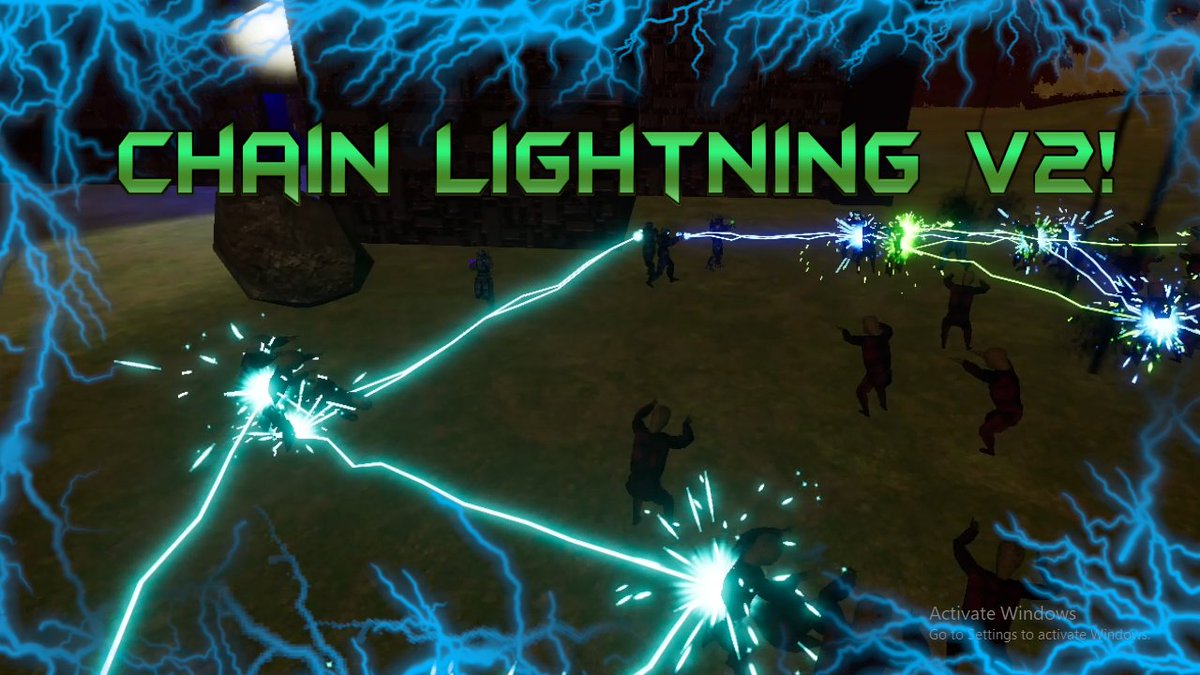Hey everybody! Shadow Survival is still very much hard at work, this is a montage of the final chain lightning effect, arcing rapid fire bolts of lightning amongst those hungry demons! #indiegame #indiedev #game #gaming #contentcreators