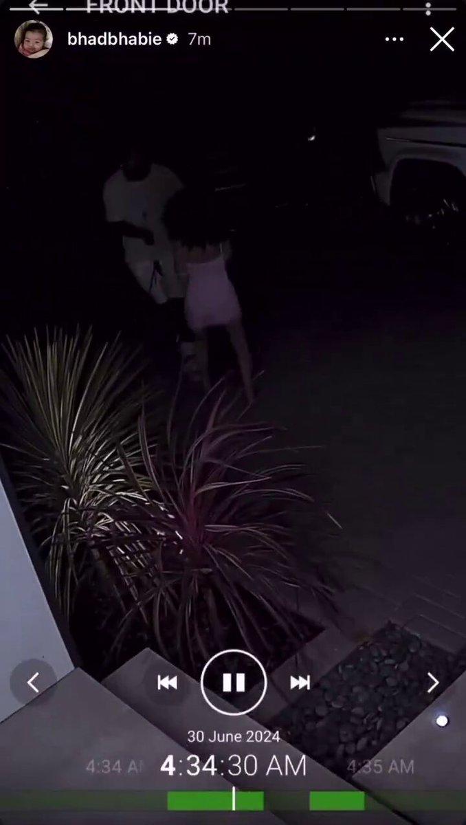 Bhad Bhabie just posted footage of her being beat up by her baby daddy, she also dropped pictures of her beat up face