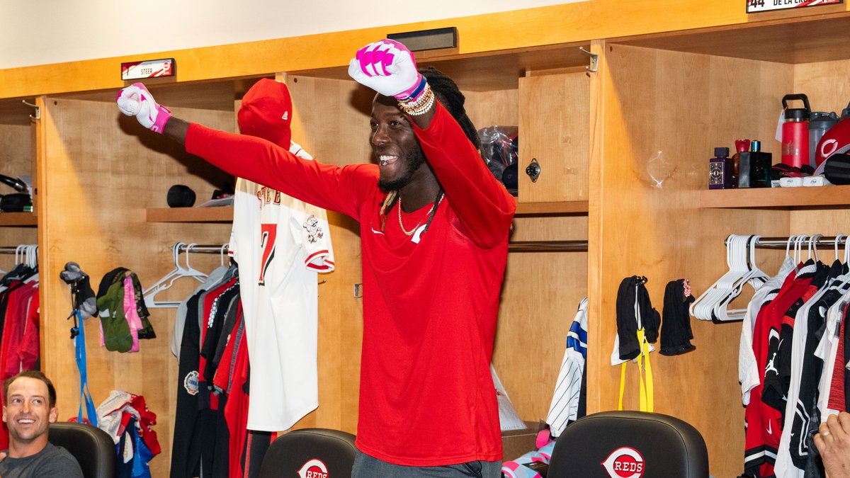 The moment Elly De la cruz found out he's an All-Star!